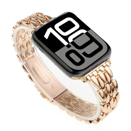 Water Drop Zinc Alloy Watch Band, For Apple Watch 46mm / 49mm / 45mm / 44mm, For Apple Watch 42mm / 41mm / 40mm / 38mm - DealBuddy