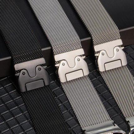 Umbrella Buckle Milanese Titanium Steel Watch Band