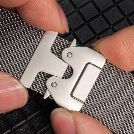 Umbrella Buckle Milanese Titanium Steel Watch Band