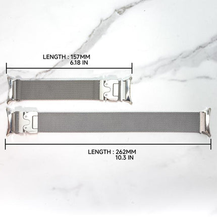 Umbrella Buckle Milanese Titanium Steel Watch Band