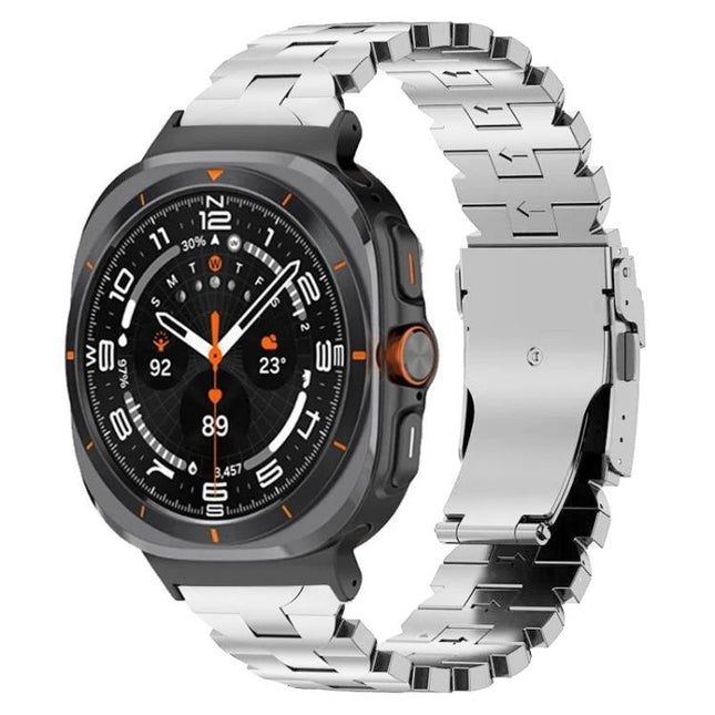 Butterfly Safety Buckle Titanium Alloy Watch Band, For Samsung Galaxy Watch Ultra 47mm / Ultra 2025 - DealBuddy