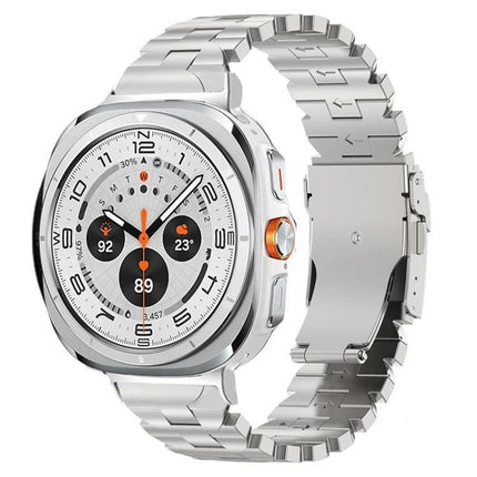 Butterfly Safety Buckle Titanium Alloy Watch Band, For Samsung Galaxy Watch Ultra 47mm / Ultra 2025 - DealBuddy