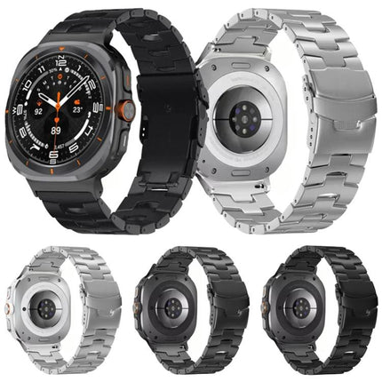 Safety Buckle Titanium Alloy Watch Band, For Samsung Galaxy Watch Ultra 47mm / Ultra 2025 - DealBuddy