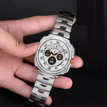 Safety Buckle Titanium Alloy Watch Band, For Samsung Galaxy Watch Ultra 47mm / Ultra 2025 - DealBuddy