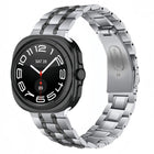 Five Beads Stainless Steel Metal Watch Band