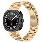 Five Beads Stainless Steel Metal Watch Band