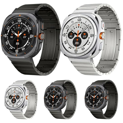 One Bead Side Slide Quick Release Buckle Titanium Alloy Watch Band, For Samsung Galaxy Watch Ultra / Ultra 2025, For Samsung Galaxy Watch8 / Watch8 Classic - DealBuddy