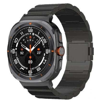 One Beads Magnetic Buckle Titanium Alloy Watch Band, For Samsung Galaxy Watch Ultra / Ultra 2025, For Samsung Galaxy Watch8 / Watch8 Classic - DealBuddy