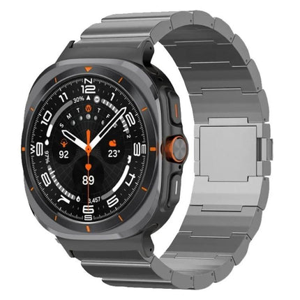 One Beads Magnetic Buckle Titanium Alloy Watch Band, For Samsung Galaxy Watch Ultra / Ultra 2025, For Samsung Galaxy Watch8 / Watch8 Classic - DealBuddy