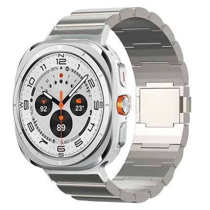 One Beads Magnetic Buckle Titanium Alloy Watch Band, For Samsung Galaxy Watch Ultra / Ultra 2025, For Samsung Galaxy Watch8 / Watch8 Classic - DealBuddy