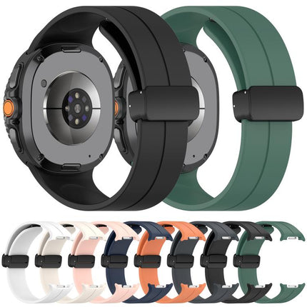 xDfind Fold Black Buckle Magnetic Silicone Watch Band - DealBuddy