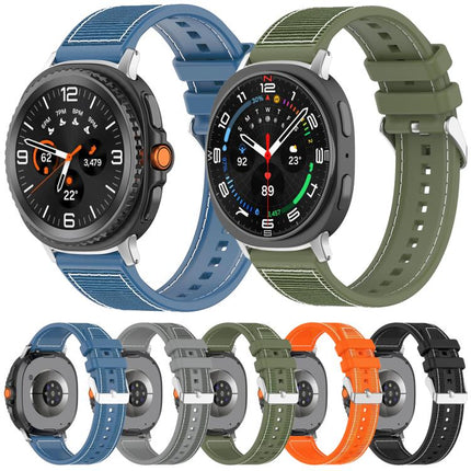 xDfind Hybrid Nylon Braid Silicone Watch Band, For Samsung Galaxy Watch 8 / 8 Classic 22mm - DealBuddy