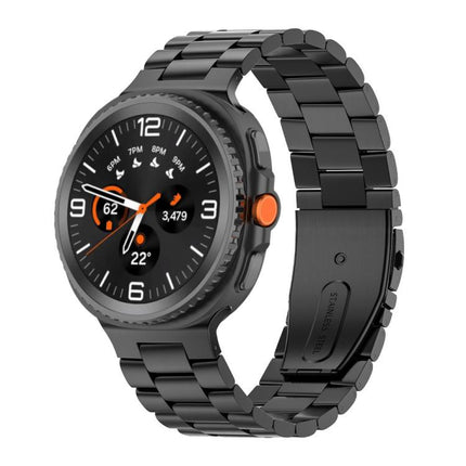 Three Beads Stainless Steel Watch Band, For Samsung Galaxy Watch8 / Watch8 Classic - DealBuddy