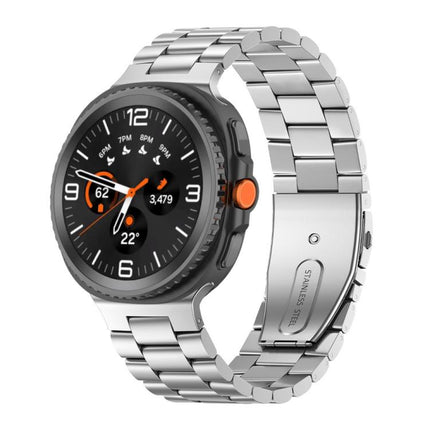 Three Beads Stainless Steel Watch Band, For Samsung Galaxy Watch8 / Watch8 Classic - DealBuddy