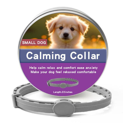 Pet Deworming Calming Collar Fleas Ticks Removing, Aluminum Box Packing, 72cm For Large Dog, 56cm For Puppy, 56cm For Cat - DealBuddy