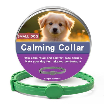Pet Deworming Calming Collar Fleas Ticks Removing, Aluminum Box Packing, 72cm For Large Dog, 56cm For Puppy, 56cm For Cat - DealBuddy