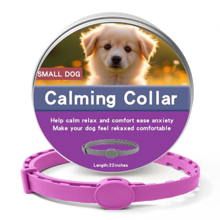Pet Deworming Calming Collar Fleas Ticks Removing, Aluminum Box Packing, 72cm For Large Dog, 56cm For Puppy, 56cm For Cat - DealBuddy