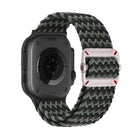 Double Loop Mechanical Buckle Nylon Braid Watch Band