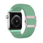 Double Loop Mechanical Buckle Nylon Braid Watch Band