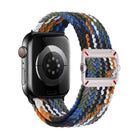 Double Loop Mechanical Buckle Nylon Braid Watch Band