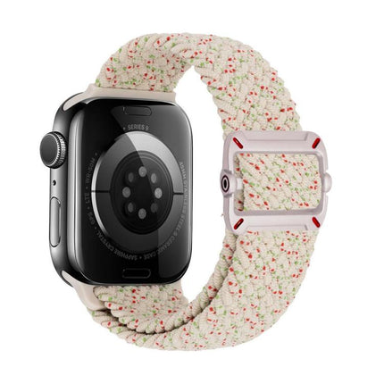 Double Loop Mechanical Buckle Nylon Braid Watch Band