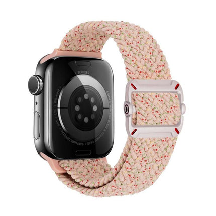 Double Loop Mechanical Buckle Nylon Braid Watch Band