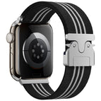 For Apple Watch 38 / 40 / 41 / S10 42mm / Black White