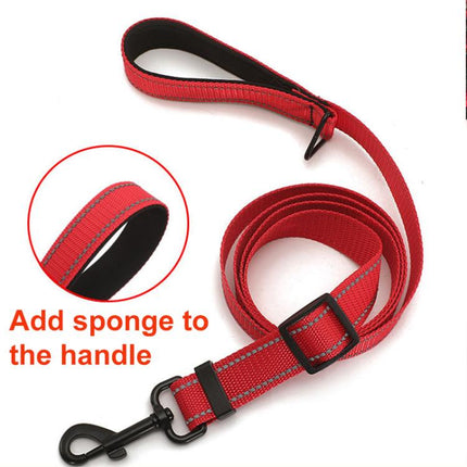 1.8m Nylon Reflective Pet Leash, Leash, S, Leash, M, Leash, L - DealBuddy