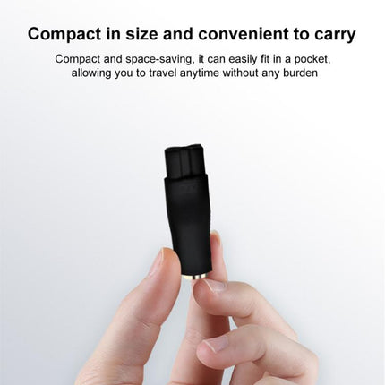 DC 5.5 x 2.1mm Female to Shaver Interface Charging Adapter Converter