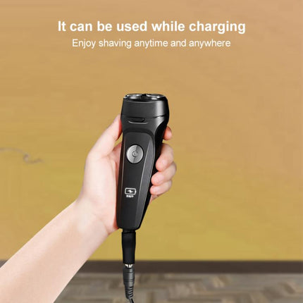 DC 5.5 x 2.1mm Female to Shaver Interface Charging Adapter Converter