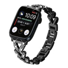 xDfind Small Twist Diamond Metal Watch Band