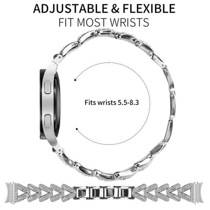 20mm xDfind Small Twist Diamond Metal Watch Band
