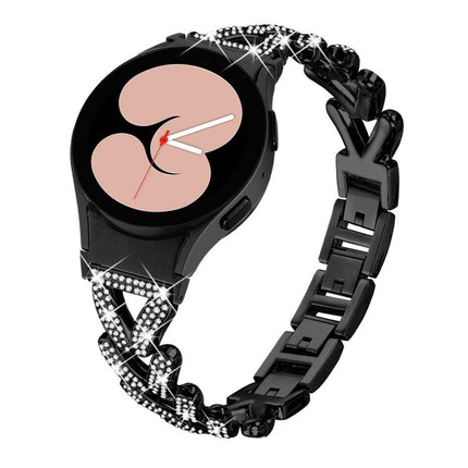 20mm xDfind Small Twist Diamond Metal Watch Band - DealBuddy