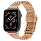 For Apple Watch 42mm / 41mm / 40mm / 38mm / Rose Gold