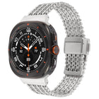 Magnetic Snap Clasp Steel Mesh Metal Watch Band, For Samsung Galaxy Watch Ultra 47mm / Ultra 2025 - DealBuddy
