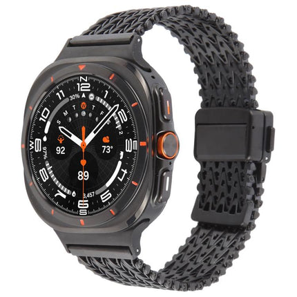 Magnetic Snap Clasp Steel Mesh Metal Watch Band, For Samsung Galaxy Watch Ultra 47mm / Ultra 2025 - DealBuddy
