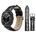 xDfind Bamboo Texture Pin Buckle Leather Watch Band