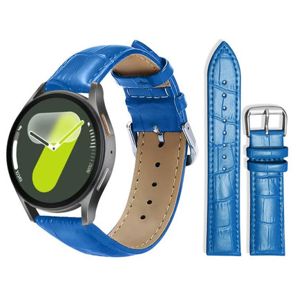 xDfind Bamboo Texture Pin Buckle Leather Watch Band, For Samsung Galaxy Watch Ultra / Ultra 2025 22mm, For Samsung Galaxy Watch8 / Wacth8 Classic 22mm, For Samsung Galaxy Watch7 / FE / 6 / 5 / 4 20mm, For Samsung Galaxy Fit3 SM-R390 20mm - DealBuddy