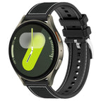 For Samsung Galaxy Watch 7 / 6 / 5 / FE 20mm / Black