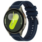 For Galaxy Watch 7 / 6 / 5 / FE 20mm / Midnight Blue