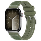 For Apple Watch 42 / 44 / 45 / 46 / 49mm 22mm / Green