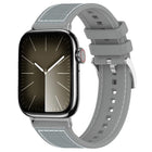 xDfind Hybrid Nylon Braid Silicone Watch Band, For Apple Watch 42 / 44 / 45 / 46 / 49mm 22mm, For Apple Watch 38 / 40 / 41 / S10 42mm 20mm - DealBuddy