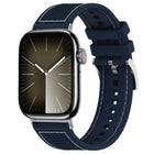 xDfind Hybrid Nylon Braid Silicone Watch Band, For Apple Watch 42 / 44 / 45 / 46 / 49mm 22mm, For Apple Watch 38 / 40 / 41 / S10 42mm 20mm - DealBuddy