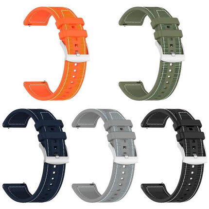 xDfind Hybrid Nylon Braid Silicone Watch Band, For Apple Watch 42 / 44 / 45 / 46 / 49mm 22mm, For Apple Watch 38 / 40 / 41 / S10 42mm 20mm - DealBuddy
