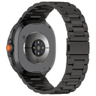 Tri-beads Flat Buckle Titanium Alloy Watch Band, For Samsung Galaxy Watch8 / Watch8 Classic, For Samsung Galaxy Fit3 / SM-R390 - DealBuddy