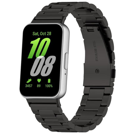 Tri-beads Flat Buckle Titanium Alloy Watch Band, For Samsung Galaxy Watch8 / Watch8 Classic, For Samsung Galaxy Fit3 / SM-R390 - DealBuddy