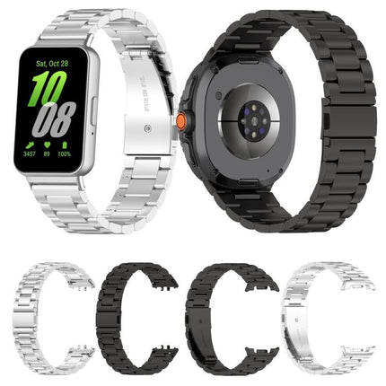 Tri-beads Flat Buckle Titanium Alloy Watch Band, For Samsung Galaxy Watch8 / Watch8 Classic, For Samsung Galaxy Fit3 / SM-R390 - DealBuddy