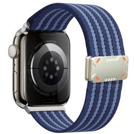 Mecha Armor Magnetic Buckle Nylon Watch Band, For Apple Watch 46mm / 49mm / 45mm / 44mm, For Apple Watch 42mm / 41mm / 40mm / 38mm - DealBuddy