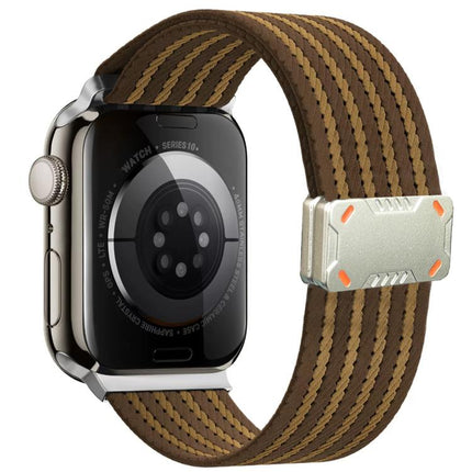 Mecha Armor Magnetic Buckle Nylon Watch Band, For Apple Watch 46mm / 49mm / 45mm / 44mm, For Apple Watch 42mm / 41mm / 40mm / 38mm - DealBuddy