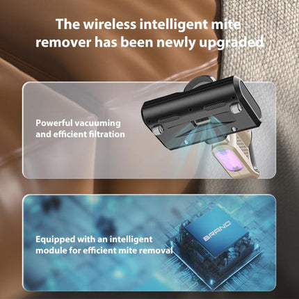 14000Pa 2 in 1 Household Handheld Wireless Mite Remover UV Sterilization Vacuum Cleaner